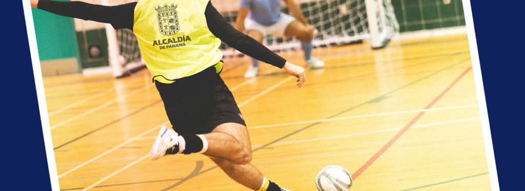 imagen representativa del futbol sala del municipio de panama.